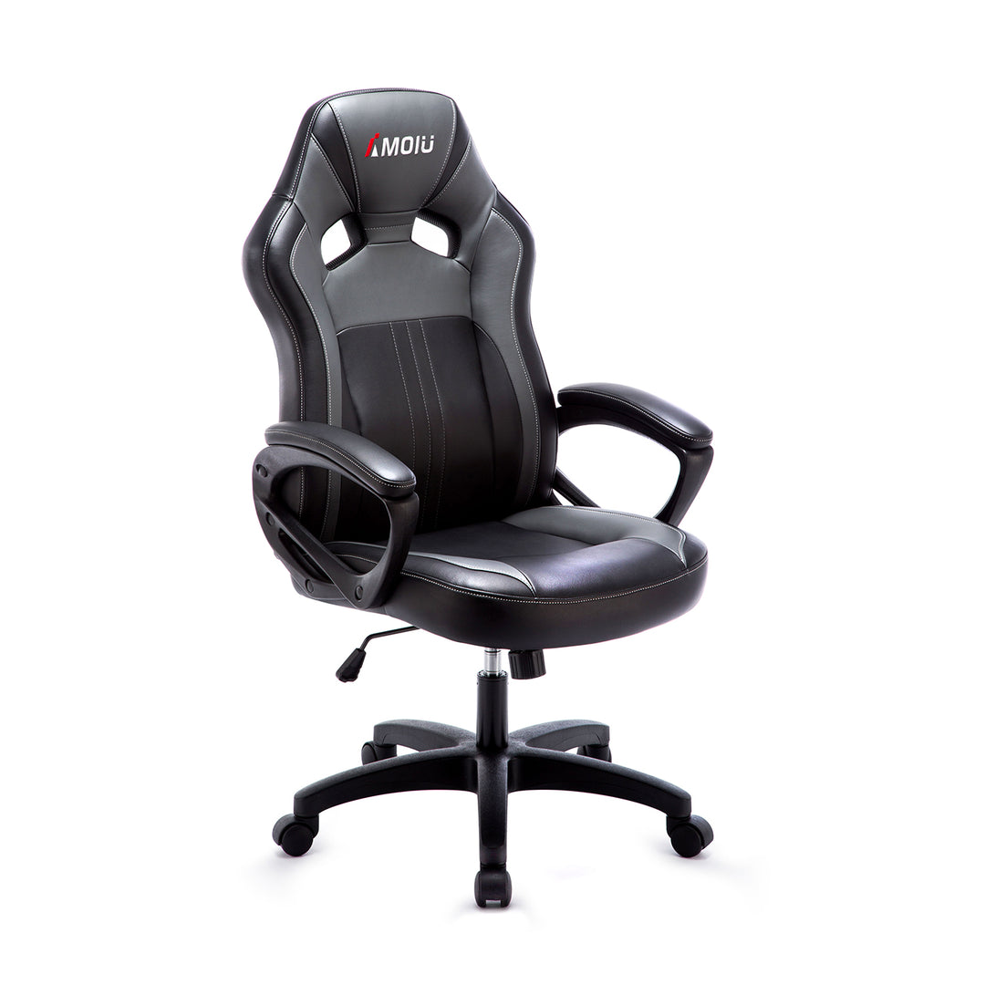 Drivo Gaming Racing Chair Leather with Linked Armrest Intimate WM Heart IWMH UK